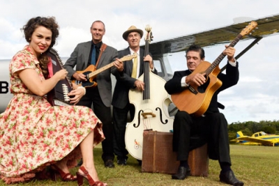 "Long Legged Guitar Pickin' Man".